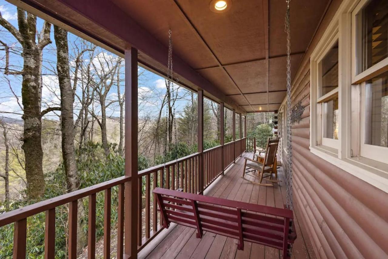 Log Cabin On Peaceful River โบลวิงร็อค ภายนอก รูปภาพ